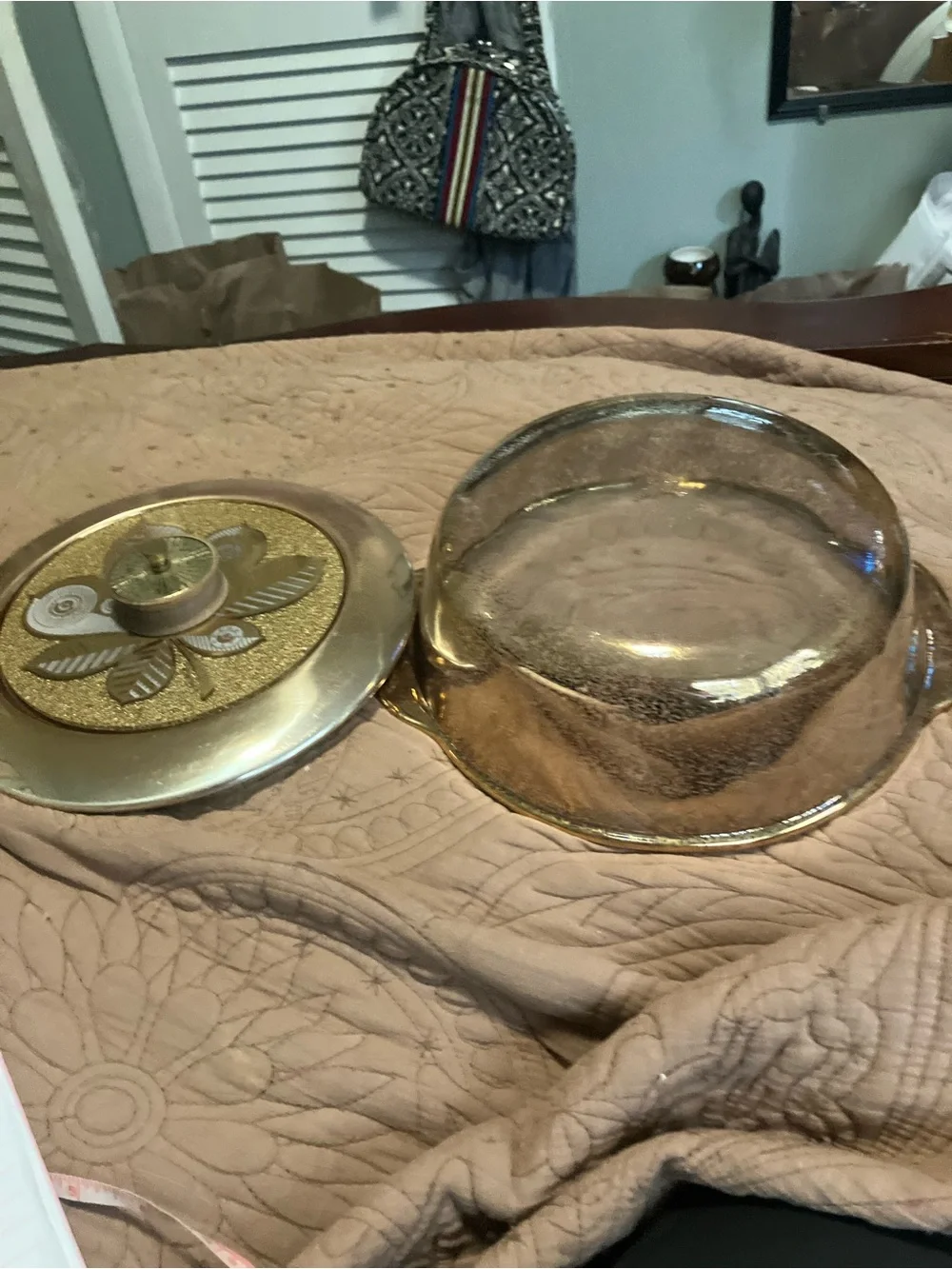 Vintage Anchor Hocking 2 Quart Casserole Dish